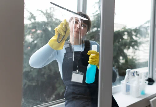 Nettoyage de vitres intérieures et extérieures à Illiat